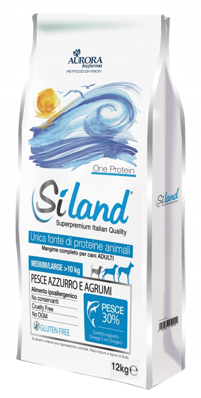 SILAND DIET ADULT MEDIUM/LARGE PESCE MONOPROTEICO CROCCHETTE12 KG - farmacia187.it