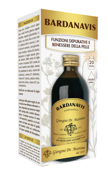 BARDANAVIS LIQUIDO ANALCOLICO 200 ML - farmacia187.it