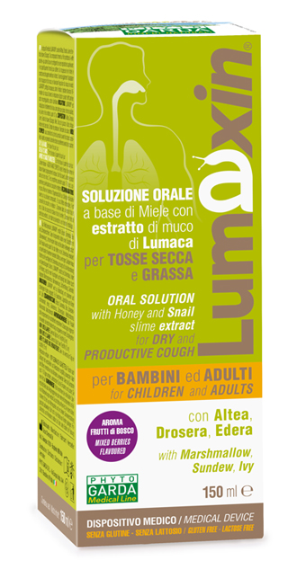 LUMAXIN DISPOSITIVO MEDICO SCIROPPO ADULTI/BAMBINI 150 ML - farmacia187.it