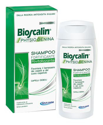 BIOSCALIN PHYSIOGENINA SHAMPOO FORTIFICANTE RIVITALIZZANTE 200 ML - farmacia187.it