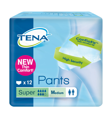 PANNOLONE PULL UP TENA PANTS SUPER TAGLIA MEDIUM 12 PEZZI - farmacia187.it