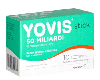 YOVIS STICK 10 BUSTINE DA 1,5 G - farmacia187.it