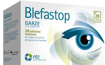 BLEFASTOP GARZA CON HY-TER IN COTONE PIEGATA CON FILO DI BARIO 28 PEZZI - farmacia187.it