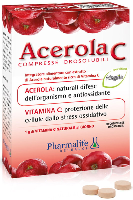 ACEROLA C 30 COMPRESSE OROSOLUBILI - farmacia187.it