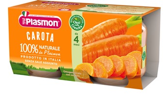 PLASMON OMOGENEIZZATO CAROTA 2 X 80 G - farmacia187.it
