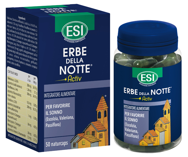 ESI ERBE DELLA NOTTE ACTIV 50 CAPSULE - farmacia187.it