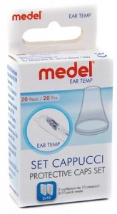 CAPPUCCI MEDEL EAR TEMPERATURE 20 PEZZI - farmacia187.it