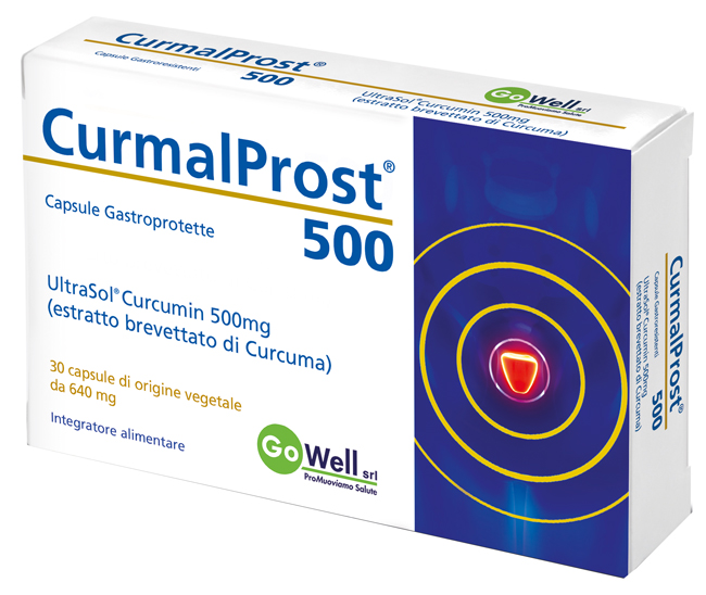 CURMALPROST 500 30 CAPSULE GASTROPROTETTE - farmacia187.it