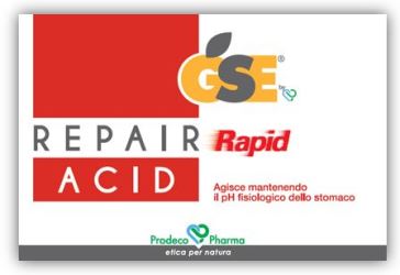 GSE REPAIR RAPID ACID 36 COMPRESSE - farmacia187.it