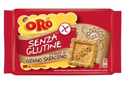 ORO SAIWA SENZA GLUTINE GRANO SARACENO 6 X 40 G - farmacia187.it