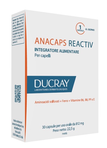 ANACAPS REACTIV DUCRAY 30 CAPSULE 2017 - farmacia187.it