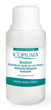 NOVALCOL DISINFETTANTE LIQUIDO ANTISETTICO CUTANEO 250 ML - farmacia187.it