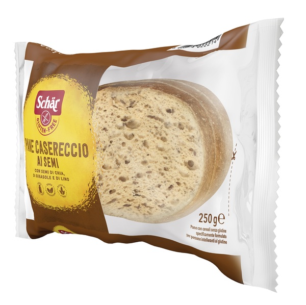 SCHAR PANE CASERECCIO AI SEMI SENZA LATTOSIO 250 G - farmacia187.it