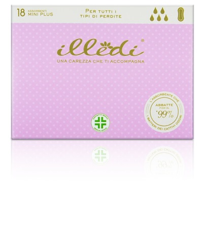 ILLEDI ASSORBENTI MINI PLUS 280 MM 18 PEZZI - farmacia187.it