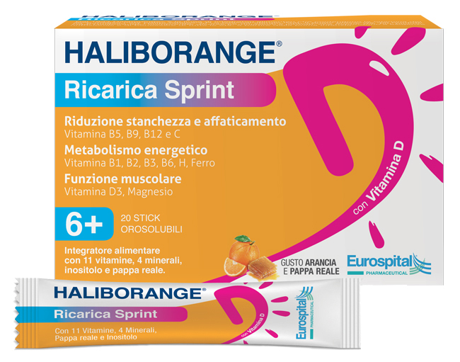HALIBORANGE RICARICA SPRINT 20 STICK PACK 2 G - farmacia187.it