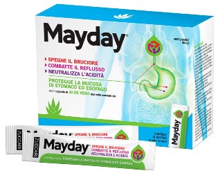MAYDAY SOSPENSIONE PER USO ORALE ALLA MENTA 18 STICK 10 ML - farmacia187.it