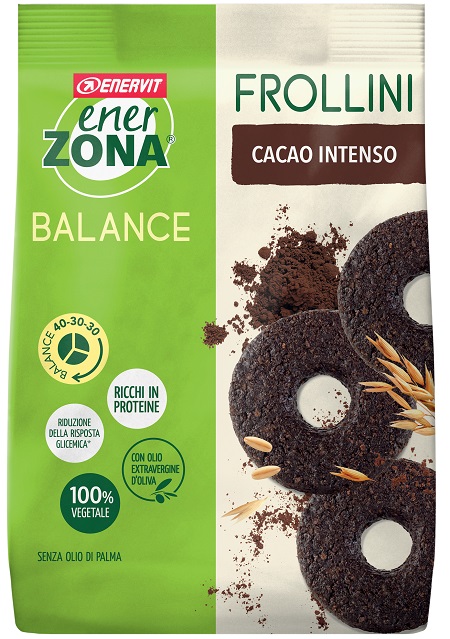 ENERZONA FROLLINI GUSTO FONDENTE INTENSO 250 G - farmacia187.it