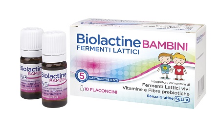 BIOLACTINE BAMBINI 10 FLACONCINI 8 ML - farmacia187.it