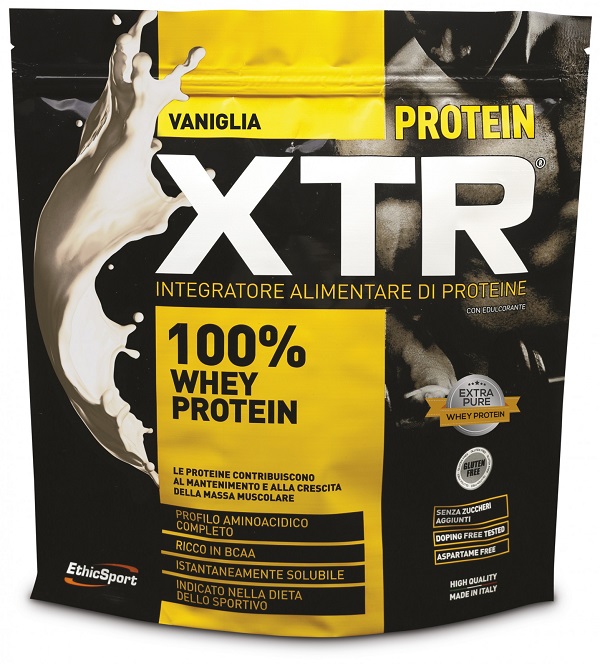 ETHICSPORT PROTEIN XTR VANIGLIA POLVERE 500 G - farmacia187.it