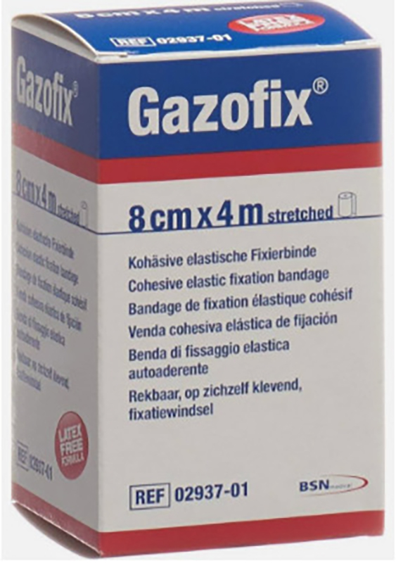 BENDA ELASTICA AUTOADESIVA GAZOFIX 8X400 CM - farmacia187.it