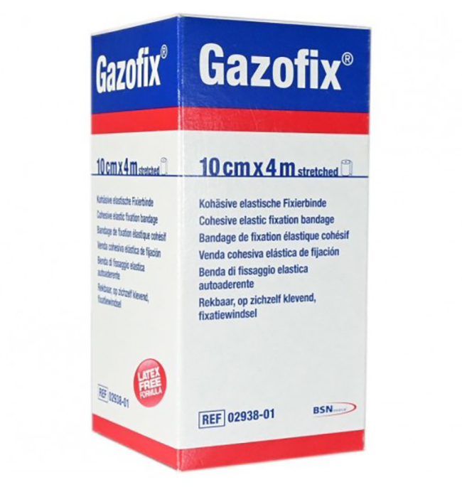 BENDA ELASTICA AUTOADESIVA GAZOFIX 10X400 CM - farmacia187.it