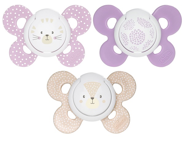 CHICCO SUCCHIETTO COMFORT GIRL IN SILICONE 6-16 MESI 2 PEZZI - farmacia187.it