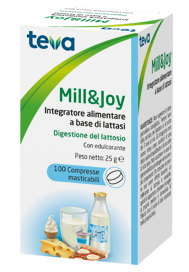 MILL&JOY TEVA 100 COMPRESSE MASTICABILI - farmacia187.it