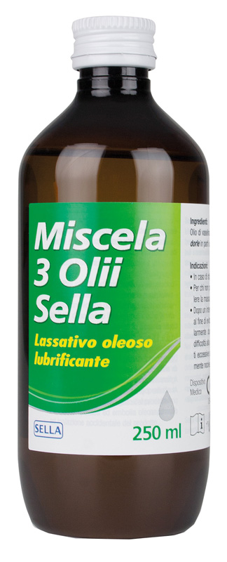 MISCELA 3 OLII LASSATIVO 250 ML MD - farmacia187.it