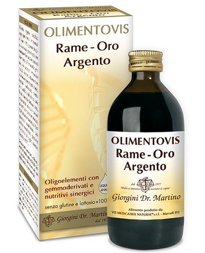 RAME ORO ARGENTO OLIMENTOVIS 200 ML - farmacia187.it