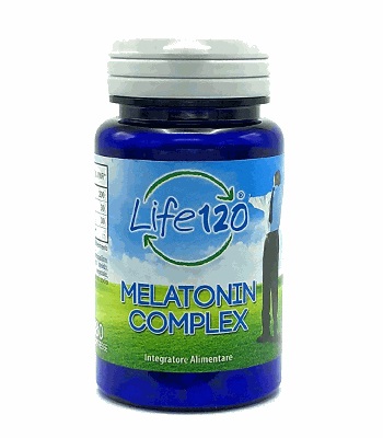 LIFE 120 MELATONINA COMPLEX 180 COMPRESSE - farmacia187.it