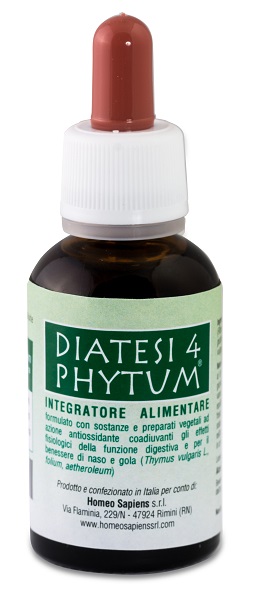 DIATESI 4 PHYTUM GOCCE 30 ML - farmacia187.it