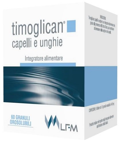TIMOGLICAN CAPELLI E UNGHIE 60 GRANULI 24 G - farmacia187.it