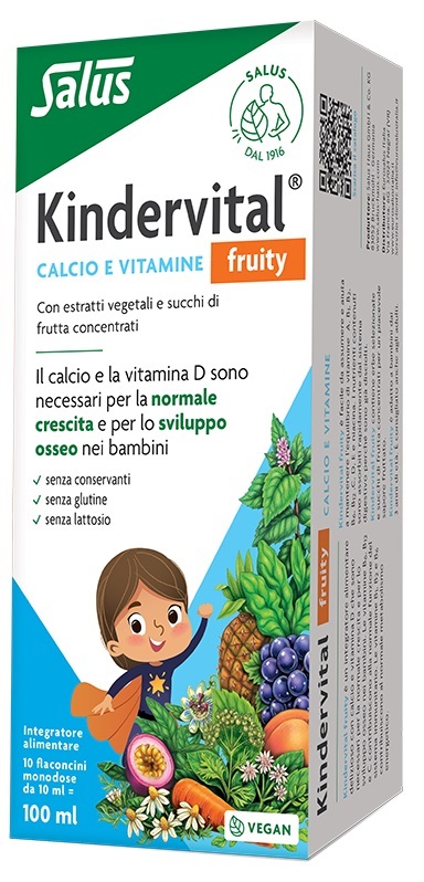 KINDERVITAL FRUITY 10 FLACONCINI DA 10 ML - farmacia187.it