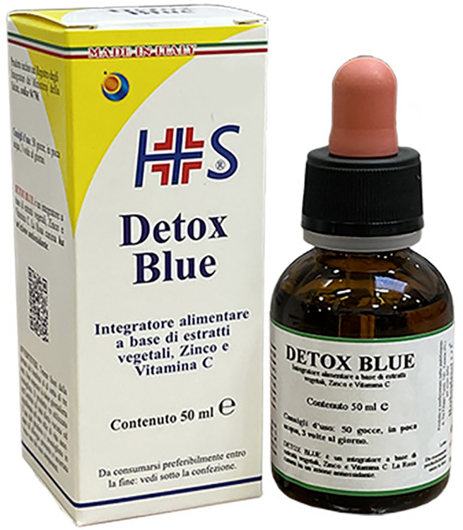 DETOX BLUE GOCCE 50 ML - farmacia187.it