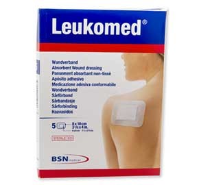LEUKOMED MEDICAZIONE POST-OPERATORIA IN TESSUTO NON TESSUTO 7,2 X 5 CM - farmacia187.it
