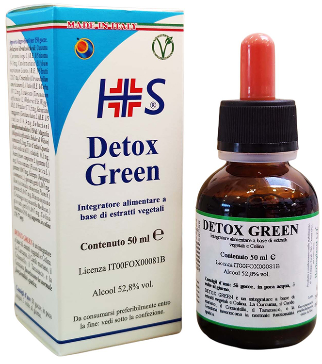DETOX GREEN GOCCE 50 ML - farmacia187.it