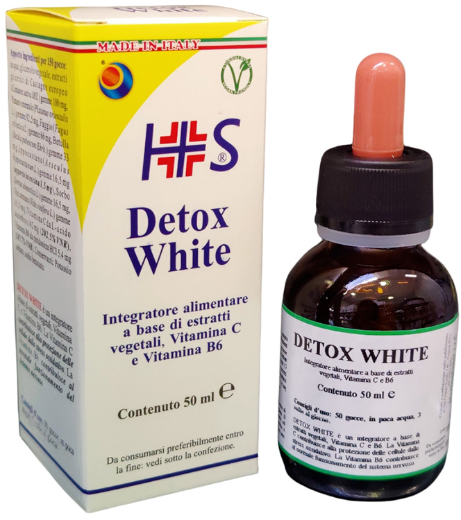 DETOX WHITE GOCCE 50 ML - farmacia187.it