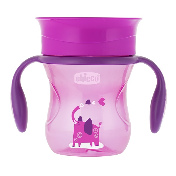 CHICCO TAZZA PERFECT 360 ROSA 12 MESI - farmacia187.it
