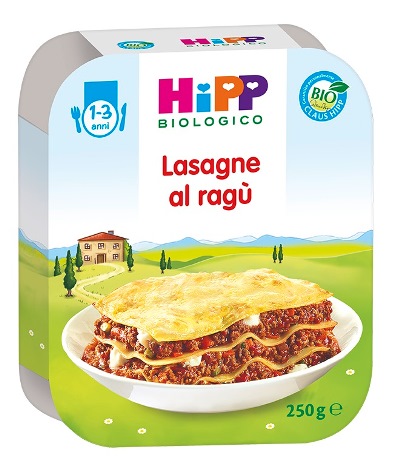 HIPP BIO LASAGNE AL RAGU VASCHETTA 250 G - farmacia187.it