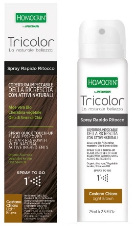 TRICOLOR SPRAY RITOCCO CASTANO CHIARO 75 ML - farmacia187.it