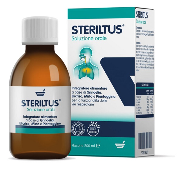 STERILTUS SOLUZIONE ORALE 200 ML NUOVA FORMULA - farmacia187.it