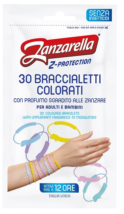 ZANZARELLA Z-PROTECT BRACCIALETTI ADULTI - farmacia187.it