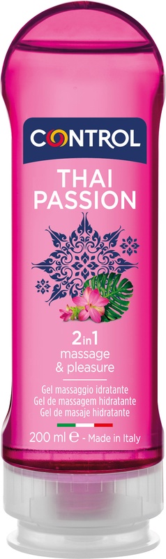 CONTROL GEL PER MASSAGGI THAI PASSION 200 ML - farmacia187.it