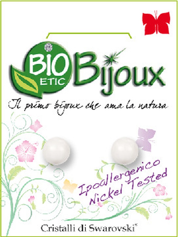 ORECCHINO PERLA WHITE 6 MM - farmacia187.it