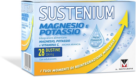 SUSTENIUM MAGNESIO E POTASSIO 28 BUSTE - farmacia187.it