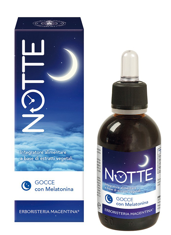 NOTTE MELATONINA GOCCE 50 ML - farmacia187.it