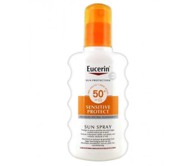 EUCERIN SUN SPRAY FP50+ NO PROFUMO 200 ML - farmacia187.it