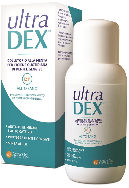 ULTRADEX COLLUTORIO ALITO SANO 250 ML SENZA ALCOOL - farmacia187.it