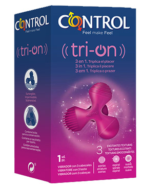 CONTROL TRI-ON VIBRATORE 3 IN 1 1 PEZZO - farmacia187.it