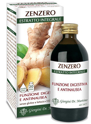 ZENZERO ESTRATTO INTEGRALE 200 ML - farmacia187.it